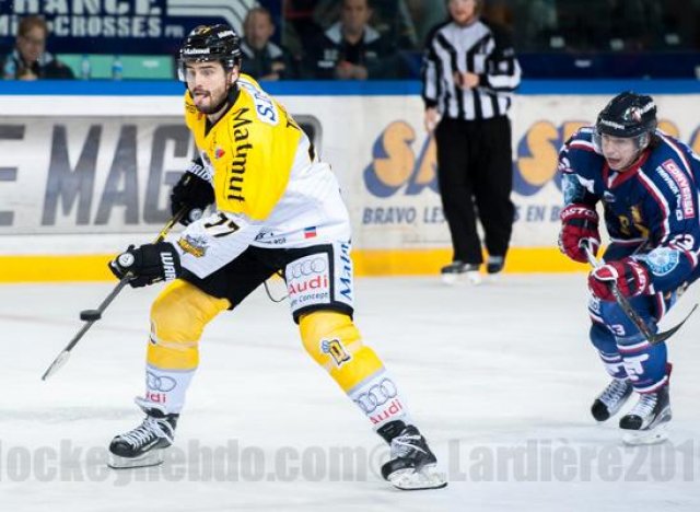 Photo hockey match Grenoble  - Rouen le 17/10/2015