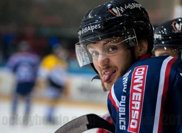Photo hockey match Grenoble  - Rouen le 17/10/2015