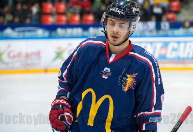 Photo hockey match Grenoble  - Rouen le 17/10/2015