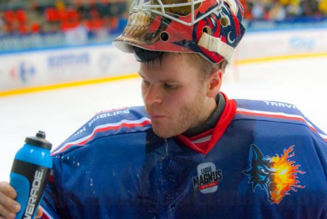 Photo hockey match Grenoble  - Rouen le 17/10/2015