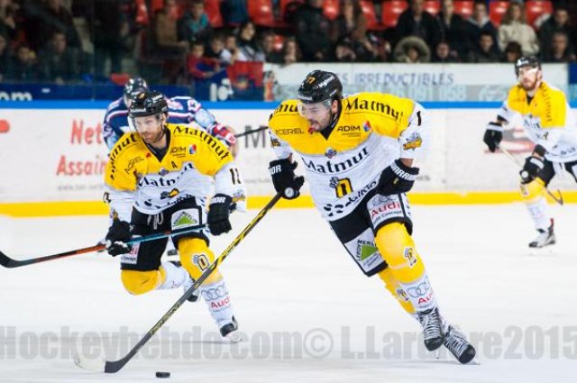Photo hockey match Grenoble  - Rouen le 17/10/2015