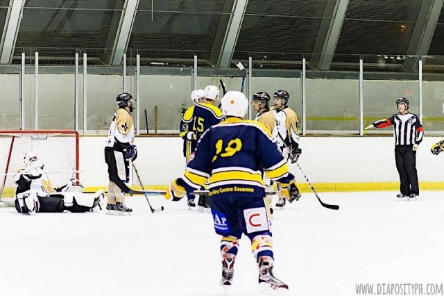 Photo hockey match Evry / Viry - Dammarie-les-Lys le 13/10/2015
