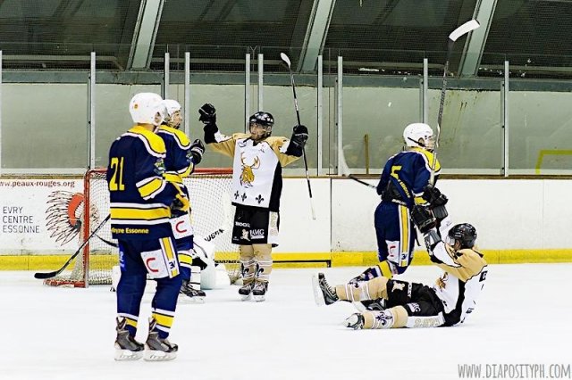 Photo hockey match Evry / Viry - Dammarie-les-Lys le 13/10/2015