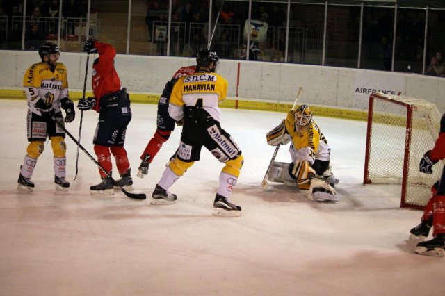 Photo hockey match Angers  - Rouen le 20/10/2015