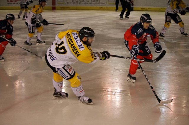 Photo hockey match Angers  - Rouen le 20/10/2015
