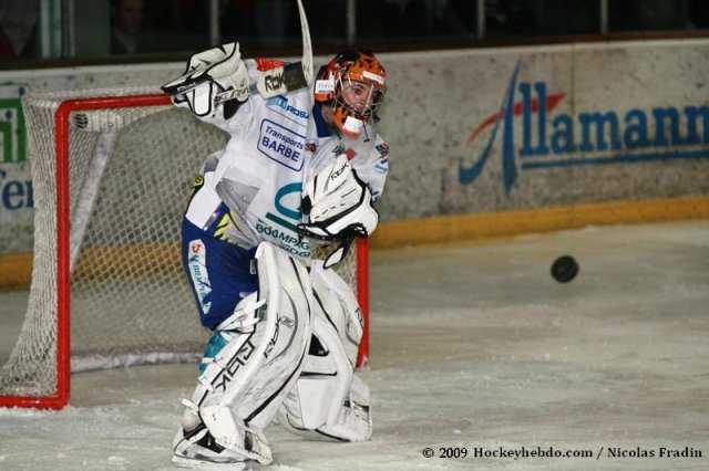 Photo hockey match Briançon  - Dijon  le 17/01/2009