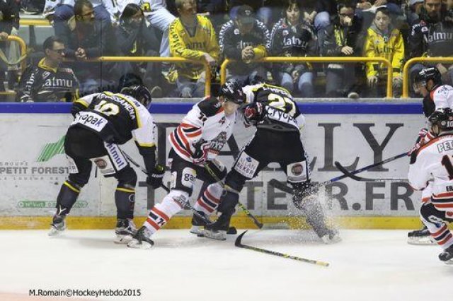 Photo hockey match Rouen - Bordeaux le 24/10/2015