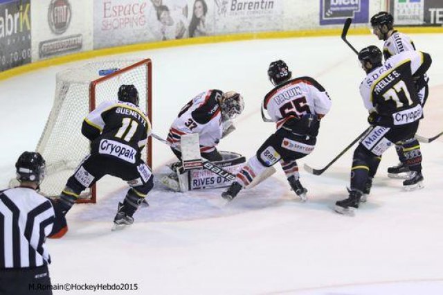 Photo hockey match Rouen - Bordeaux le 24/10/2015
