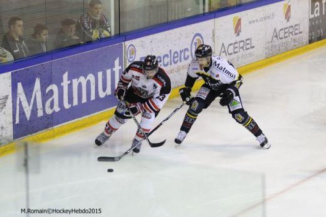 Photo hockey match Rouen - Bordeaux le 24/10/2015