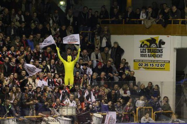 Photo hockey match Rouen - Bordeaux le 24/10/2015