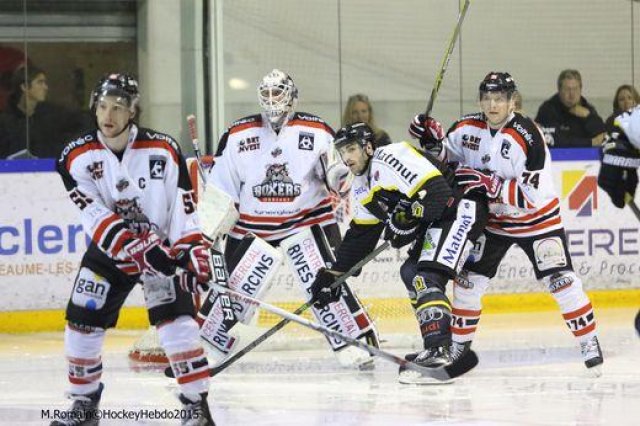 Photo hockey match Rouen - Bordeaux le 24/10/2015