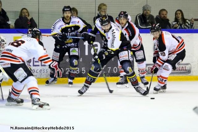 Photo hockey match Rouen - Bordeaux le 24/10/2015