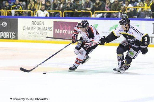 Photo hockey match Rouen - Bordeaux le 24/10/2015