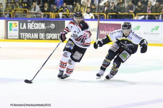 Photo hockey match Rouen - Bordeaux le 24/10/2015