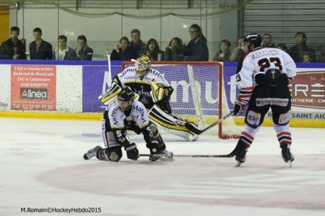 Photo hockey match Rouen - Bordeaux le 24/10/2015