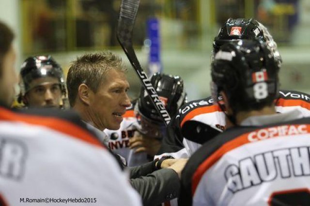Photo hockey match Rouen - Bordeaux le 24/10/2015