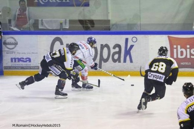 Photo hockey match Rouen - Caen  le 27/10/2015