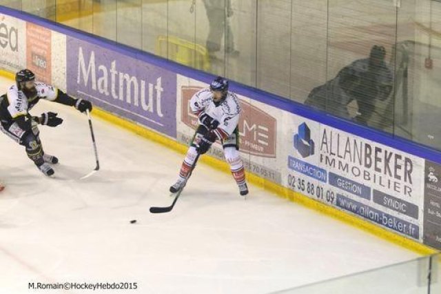 Photo hockey match Rouen - Caen  le 27/10/2015