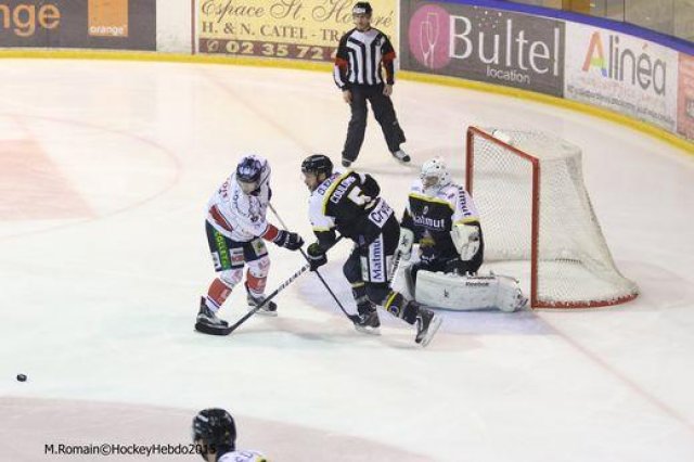 Photo hockey match Rouen - Caen  le 27/10/2015
