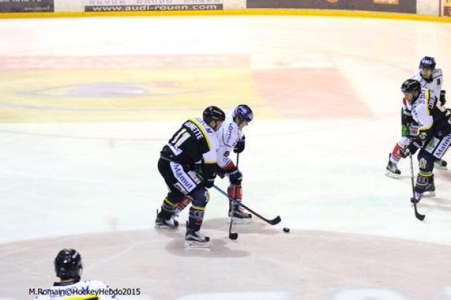 Photo hockey match Rouen - Caen  le 27/10/2015