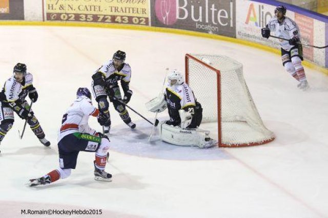 Photo hockey match Rouen - Caen  le 27/10/2015