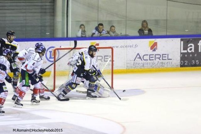 Photo hockey match Rouen - Caen  le 27/10/2015