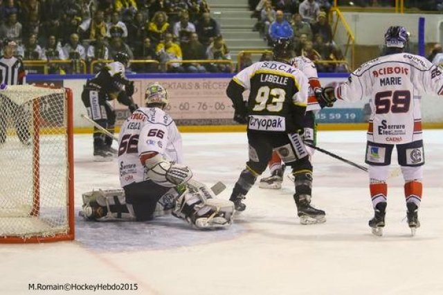 Photo hockey match Rouen - Caen  le 27/10/2015