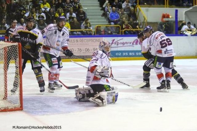 Photo hockey match Rouen - Caen  le 27/10/2015