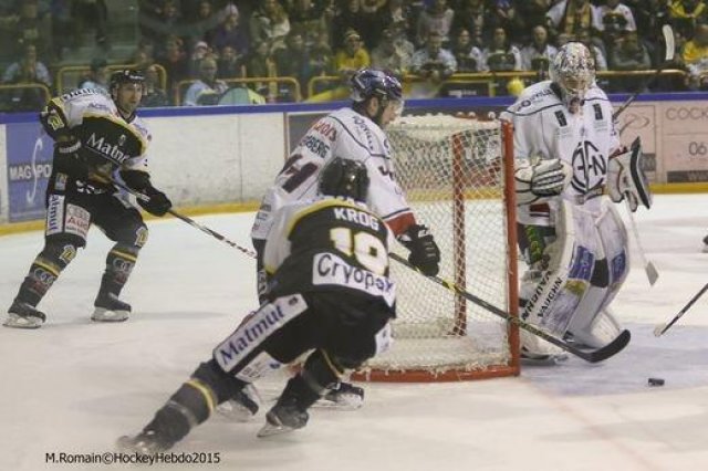 Photo hockey match Rouen - Caen  le 27/10/2015