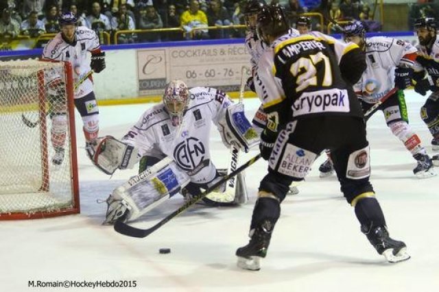 Photo hockey match Rouen - Caen  le 27/10/2015