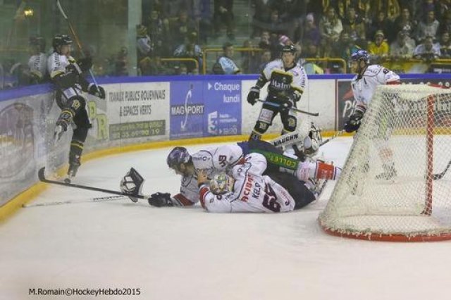 Photo hockey match Rouen - Caen  le 27/10/2015