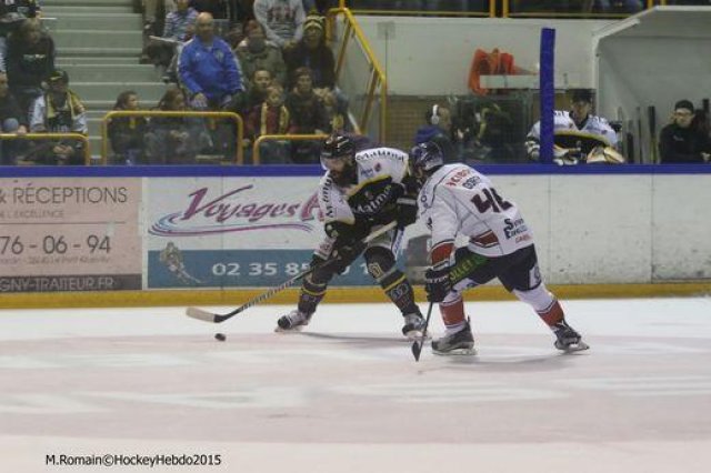 Photo hockey match Rouen - Caen  le 27/10/2015