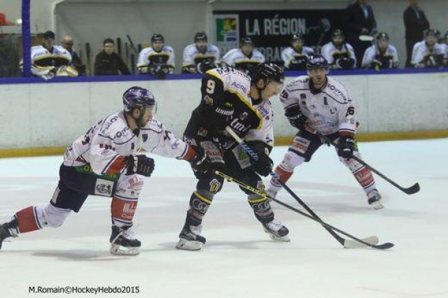 Photo hockey match Rouen - Caen  le 27/10/2015