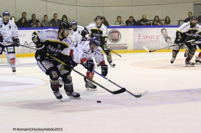 Photo hockey match Rouen - Caen  le 27/10/2015