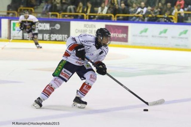Photo hockey match Rouen - Caen  le 27/10/2015
