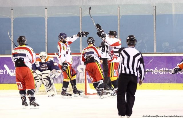 Photo hockey match Montpellier  - Nice II le 24/10/2015