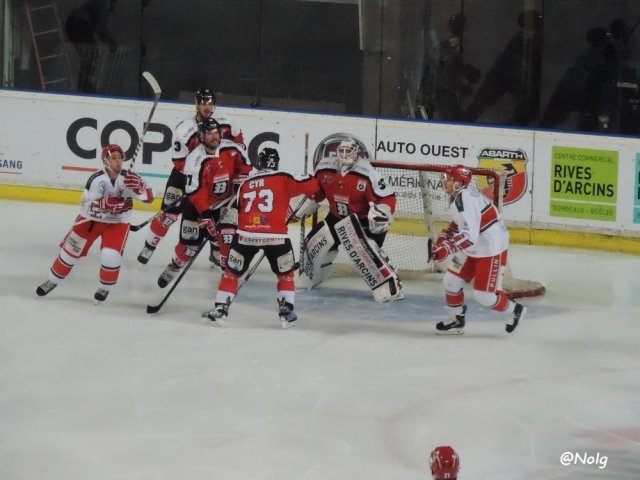 Photo hockey match Bordeaux - Anglet le 27/10/2015