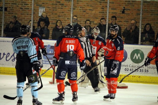 Photo hockey match Angers  - Brest  le 27/10/2015