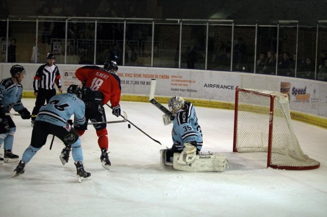 Photo hockey match Angers  - Brest  le 27/10/2015