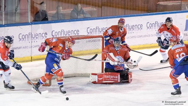 Photo hockey match Lyon - Angers  le 30/10/2015