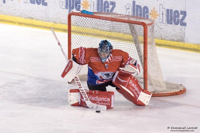 Photo hockey match Lyon - Angers  le 30/10/2015