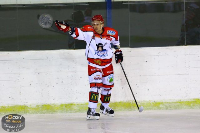 Photo hockey match Mont-Blanc - Cholet  le 31/10/2015