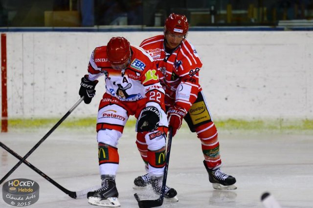 Photo hockey match Mont-Blanc - Cholet  le 31/10/2015