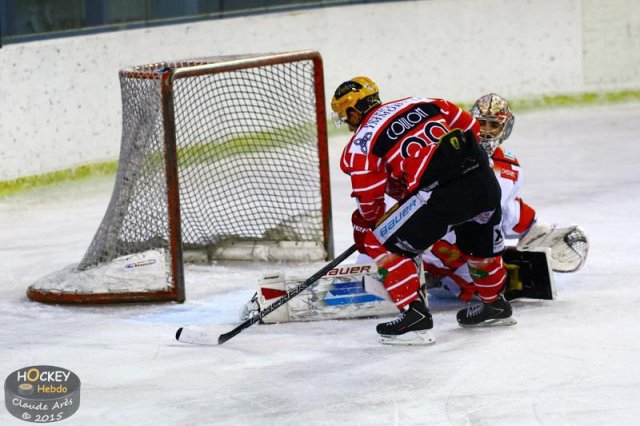 Photo hockey match Mont-Blanc - Cholet  le 31/10/2015