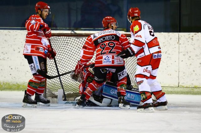 Photo hockey match Mont-Blanc - Cholet  le 31/10/2015