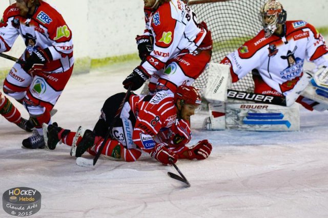 Photo hockey match Mont-Blanc - Cholet  le 31/10/2015