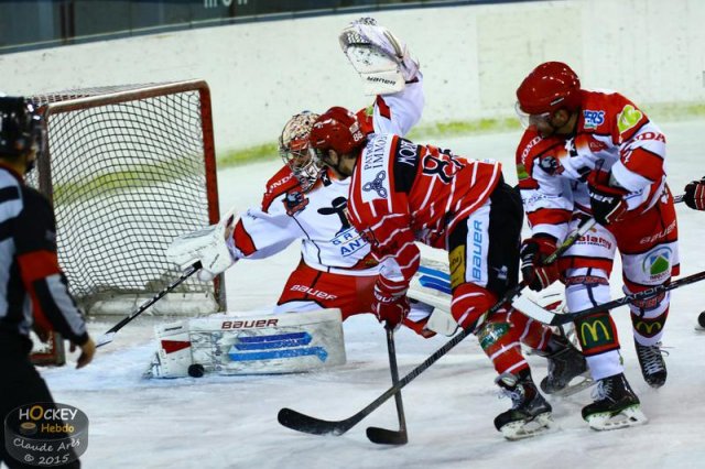 Photo hockey match Mont-Blanc - Cholet  le 31/10/2015