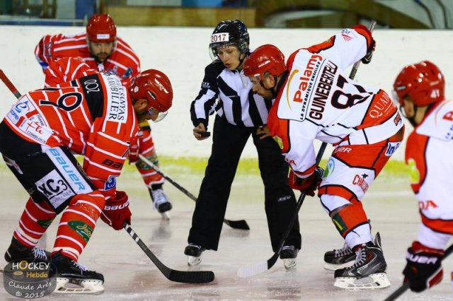Photo hockey match Mont-Blanc - Cholet  le 31/10/2015
