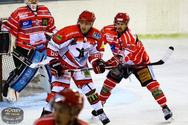 Photo hockey match Mont-Blanc - Cholet  le 31/10/2015