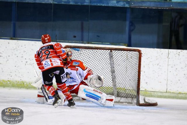 Photo hockey match Mont-Blanc - Cholet  le 31/10/2015